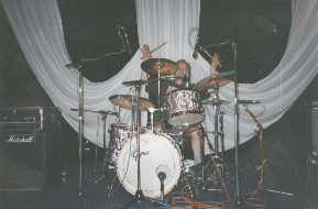 Fred At His Gretsch Kit